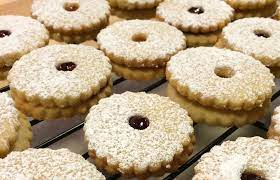 Can be made into a sandwich cookie. Recipe Austrian Linzer Cookies Boarding Pass