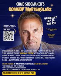 🎤 Get ready for a night of laughs and legendary stories! Join Craig  Shoemaker & Friends — featuring Tom Arnold, Paula Jane Newman, Richard  Velazquez, Ethan Falk, and Eric Kugler — for