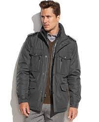 Michael Michael Kors Big And Tall Fed Heights Quilted Bib Field Coat Coats Jackets Men Macy S Long Coat Men Field Coat Leather Jacket Men
