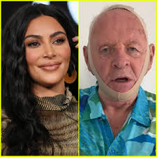 Kim Kardashian Reacts to Anthony Hopkins Comparing New SKIMS Face Wrap to  Hannibal Lector