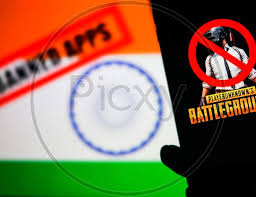 Pubg mobile india series 2020 (pmis 2020) is the second edition of pubg mobile india series (pmis). Image Of Banned Pubg Or Playerunknown S Battlegrounds Game Logo On Smartphone Screen With Indian Flag In The Background Ll244541 Picxy