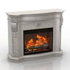 Download 3d Fireplace Marble Fireplaces Fireplace 3d Model