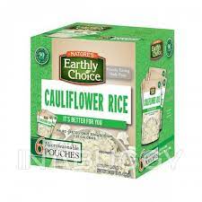 This version is made from cauliflower rice, carrots, scallions and other veggies, along with eggs. Nature S Earthly Choice Cauliflower Rice 6 Microwavable Pouches 241g Costco Toronto Gta Grocery Delivery Inabuggy