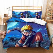 Dengan desain yang cantik & menarik, warna cerah dan tidak mudah luntur.dapatkan harga grosir. Blue Naruto Bed Linen Set 3d Print Cartoon Japanese Anime Bedding Set 2 3pcs With Pillowcase Soft Microfiber Boy Duvet Cover Set Buy At The Price Of 4 79 In Aliexpress Com Imall Com