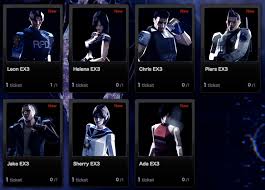 You can now unlock cases using your re points on the game items . New Polygonal Ex3 Costumes Available For Resident Evil 6 That Damn Pixel