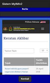 Portal rasmi jabatan imigresen malaysia / … перевести эту страницу. Myimiv2 For Android Apk Download
