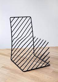 chair apparent a piece by oki sato of nendo part of a solo exhibition chairdesign minimalist chair art furniture nendo design