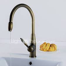 Pull out side spray includes 22 hose for those hard to reach areas like your fern hanging in the window. Antique Brass Kitchen Faucet You Ll Love In 2021 Visualhunt