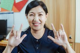 This Deaf Mongolian teacher's journey inspired her to create a sign  language book
