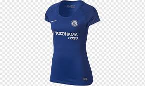 Buy the new chelsea home, away & 3rd shirts, training kit and gifts and personalise with official shirt printing. T Shirt Chelsea F C Women Jersey Woman Women Soccer Png Pngwing