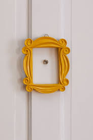 First, you need the dimensions of the picture you are framing, the width of the mat you want around the picture, and lastly, the width of wood you want your frame pieces to be. Friends Peephole Picture Frame Urban Outfitters Canada