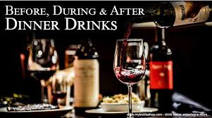 The low(er) alcohol content of these drinks, which usually ranges from 10 to 24 percent abv, is designed to relieve diners of stress, open up their palates, and engage their senses, rather than get. Mybottleshop Before During And After Dinner Drinks Milled