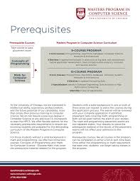 Extension or evening courses taken in fulfillment of premedical course requirements are not acceptable unless they are identical to courses offered in the college's prerequisites do not need to be completed to apply but must be completed by august 1, just prior to matriculating at johns hopkins. Prerequisites Overview Masters Program In Computer Science