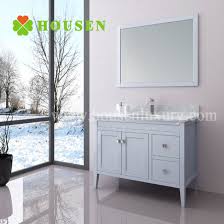 Now comes the fun, it's time to paint the bathroom cabinets! Bathroom Cabinet Blue Painted Marble Basin Countertop With Mirror China Bathroom Vanities Bathroom Cabinets Made In China Com