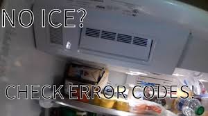 Ice about 3 inches thick. Krff507ebl01 Kitchenaid French Door Refrigerator Ice Maker Not Getting Water Applianceblog Repair Forums
