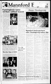 Mannford Eagle (Mannford, Okla.), Vol. 18, No. 39, Ed. 1 Wednesday,  November 24, 1999