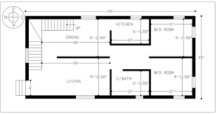 Low budget home plan 6×11 meter with 3 bedrooms. 22 45 Low Budget Simple House Design 2 Bhk House Plan Cost Estimate