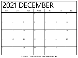 All calendars print in landscape mode (vs. Printable December 2021 Calendar Templates 123calendars Com