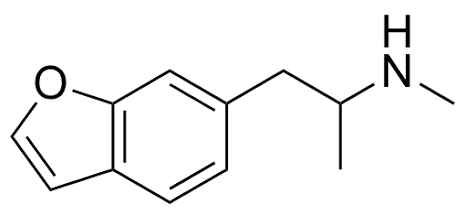 Chemical Structure of 6-MAPB, AI generated