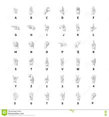 Ett tecken består av följande element, som tillsammans bildar tecknets innebörd Tolkaren For Teckenspraket Gratonen For Det Latinska Alfabetet Undertecknar Pa Vit Vektor Illustrationer Illustration Av Palmer Kropp 81000540