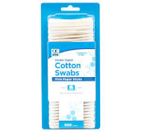Cotton Swabs Paper Sticks, 500 ct, QC98459 | quality-choice ...