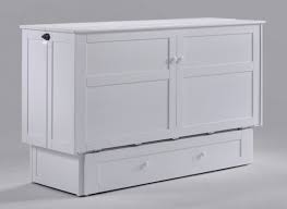 They have become very you can choose from the vertical style cabinet or horizontal style cabinet. Hoot Judkins Furniture Pacific Manufacturing Solid Parawood Clover Queen Size Folding Wood Murphy Bed Mattress In White Finish