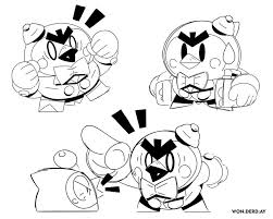 You'll find the famous mario and sonic, as well as characters from newer games like fortnite, angry birds, skylander. Coloring Pages Mr P Brawl Stars Print For Free Wonder Day Coloring Pages For Children And Adults