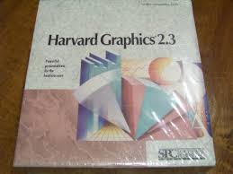 details about harvard graphics 2 3 for dos w manuals disks nib