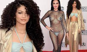 Zendaya's crumpled suit and Bleona's thong and pasties top AMAs worst  dressed | Daily Mail Online