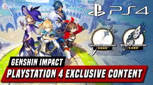 Genshin Impact Playstation 4 Release Date Exclusive Rewards Youtube