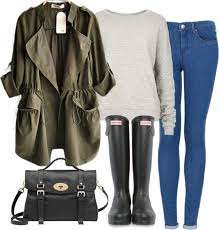 Pin By Sarah Sarver On Outfit Ideas Rainy Day Outfit For Work Cute Rainy Day Outfits Rainy Day Outfit