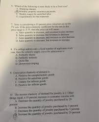 Typ:re 98.total fixed costs are costs that are fixed with respect to: Solved 6 Which Of The Following Is Most Likely To Be A F Chegg Com
