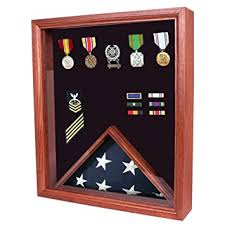 Burial flag case flag display case medal display case military frames military gifts coin frame gift store framed american flag military shadow box. Military Flag And Medal Display Case Shadow Case By American Flag Frames Amazon In Home Kitchen