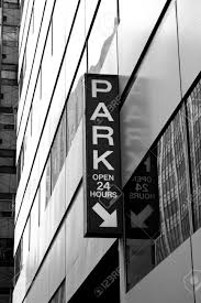 Washington square village garage 1 washington square village between 3rd st. Sign For An Underground Parking Garage Manhattan New York City Stock Photo Picture And Royalty Free Image Image 3280800