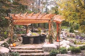 Handcrafted fencing academy fence is always looking to create innovative fencing. Radial Pergola Pergola Backyard Landscaping Affordable Fencing