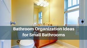 Purple small bathroom design photo. Bathroom Organization Ideas For Small Bathrooms