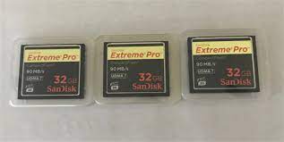 Find great deals on ebay for san disk extreme pro compact flash 32gb. Sold Compact Flash Cf 3 Sandisk Extreme Pro 32gb Cards 40 Fm Forums