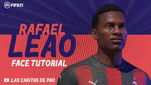 Rafael leão totssf moments stats. Fifa 21 How To Create Face Rafael Leao Fifa 21 Pro Clubs Clubes Pro Youtube