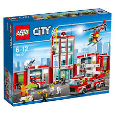 Lego City Fire Station 60110 Toys R Us Australia Lego City Fire Lego City Fire Station Lego Fire