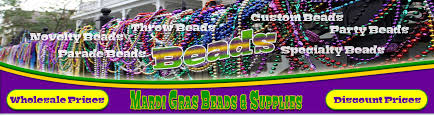 Purple green gold color block mardi gras feather boas. Mardi Gras Beads Necklaces And Medallions Emardigrasbeads Com