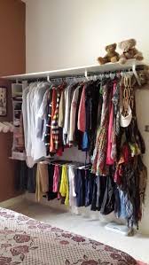 Algot Friends Wardrobe System Ikea Hackers Wardrobe Systems No Closet Solutions Algot