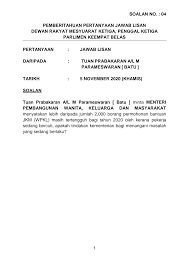 Share your videos with friends, family, and the world Https Www Kpwkm Gov My Kpwkm Uploads Files Dokumen Jawapan 20dewan 20rakyat 20201105 Pdf