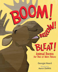 Michael anissimov many animals mimic the monarch butterfly. Boom Bellow Bleat Animal Poems For Two Or More Voices Heard Georgia Dewitt Aaron 9781620915202 Amazon Com Books