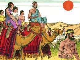 Jacob Returns To Canaan But Laban Chases After Him Genesis 30 1 31 55 Read Bible Bible Illustrations Story Of Jacob