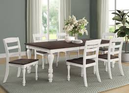 Available in a variety of thicknesses, colors, shapes, and fabrics, pick through some of our best options at bed bath. Madelyn 5 Piece Dining Set In Dark Cocoa And Coastal White Finish By Coaster 110381