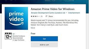 Need an amazon prime membership: Amazon Prime Video App Now Available On Windows 10 Via Microsoft Store Technology News