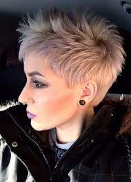 The long layers and side swept bangs are cute and flattering. Short Punk Hairstyles