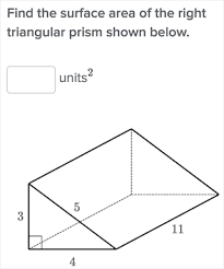 More images for how to find the total surface area of a right triangular prism » How Are Students Messing Up In This Khan Academy Surface Area Problem Right Triangular Prism 3 4 5 Triangular Base Height Of 11 Mathematics Educators Stack Exchange