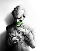 2560x1080 wallpaper batman arkham city, joker, smile, suit, flower, fan art Joker Smile Hd Wallpapers Free Download Wallpaperbetter