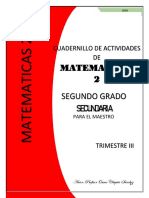 Necesitamos el nuevo libro de ingles. 2o 2t Maestro Cuadernillo De Matematicas Multiplicacion Exponenciacion